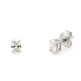 18k gold earrings with 0.26ct diamonds